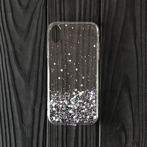 Накладка Star Glitter для IPhone XR (6.1") прозора-0