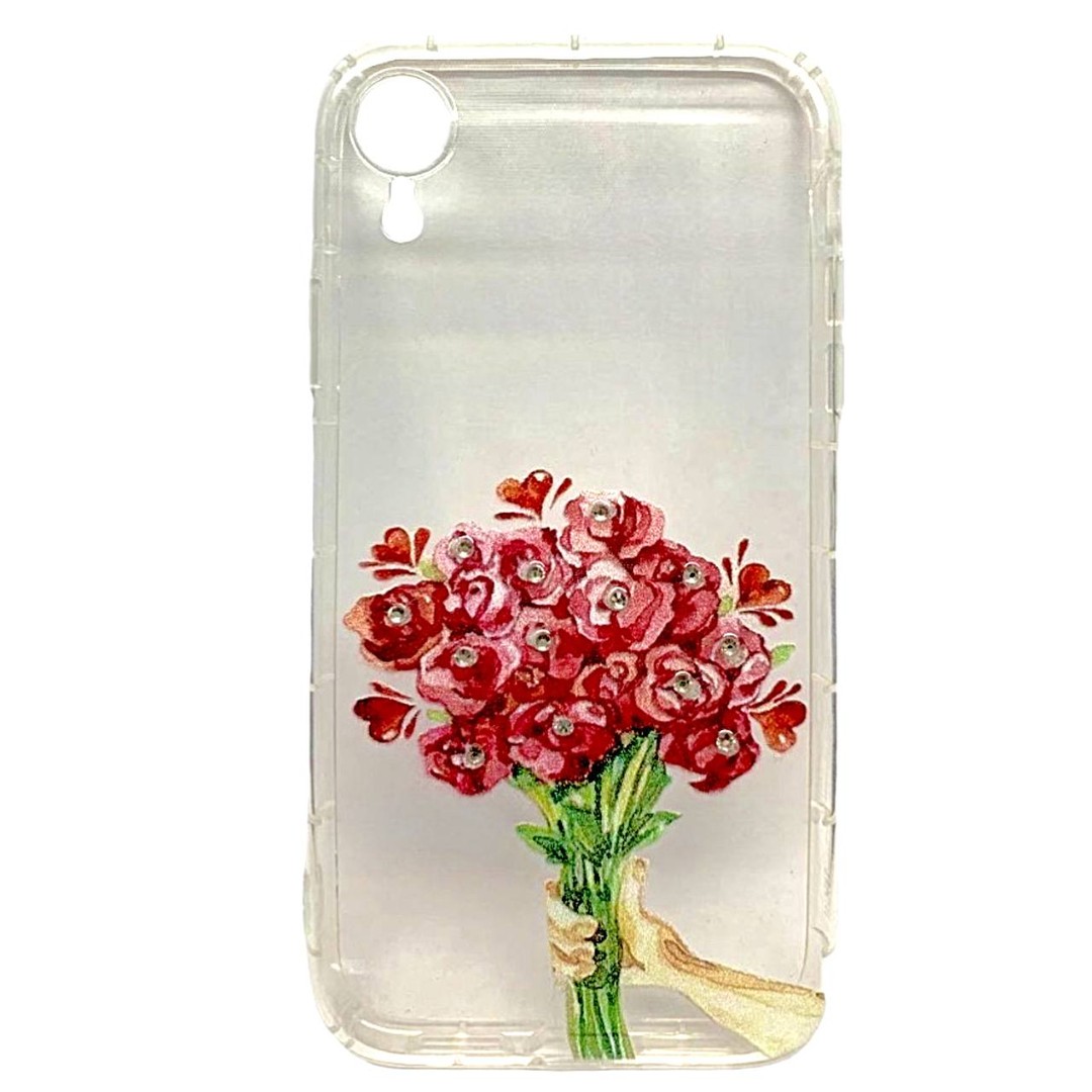 Накладка MiaMi Diamond для Iphone Xr Roses-0