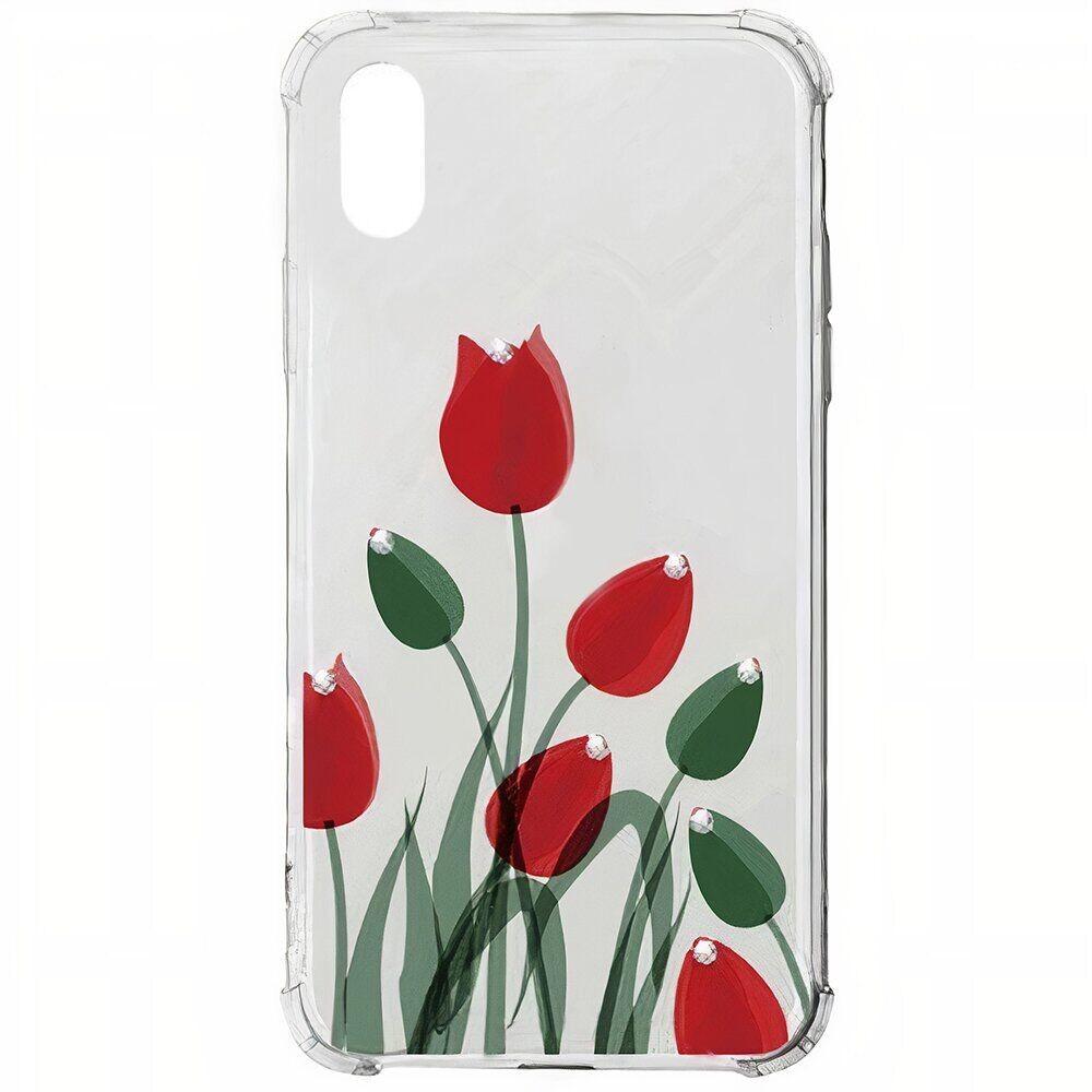 Накладка MiaMi Diamond для Iphone Xr Tulips-0