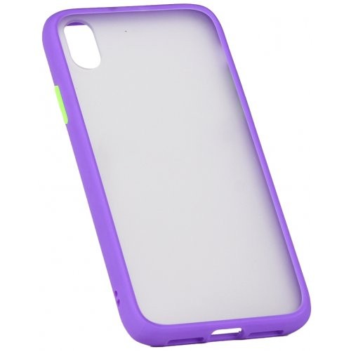 Накладка Totu Gingle для IPhone XR  Violet/Green-0