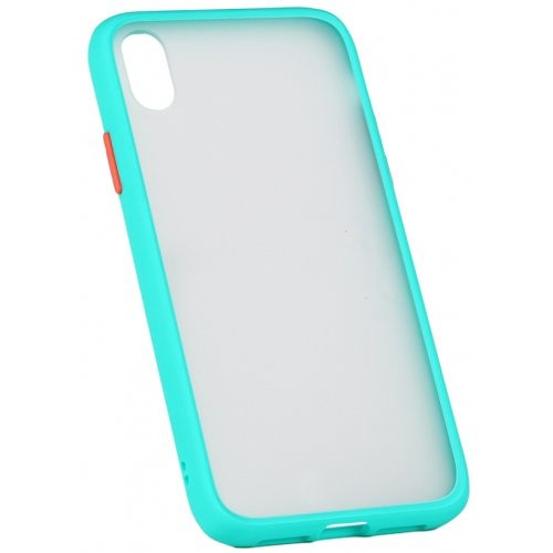 Накладка Totu Gingle для IPhone X/Xs Mint/Orange-0