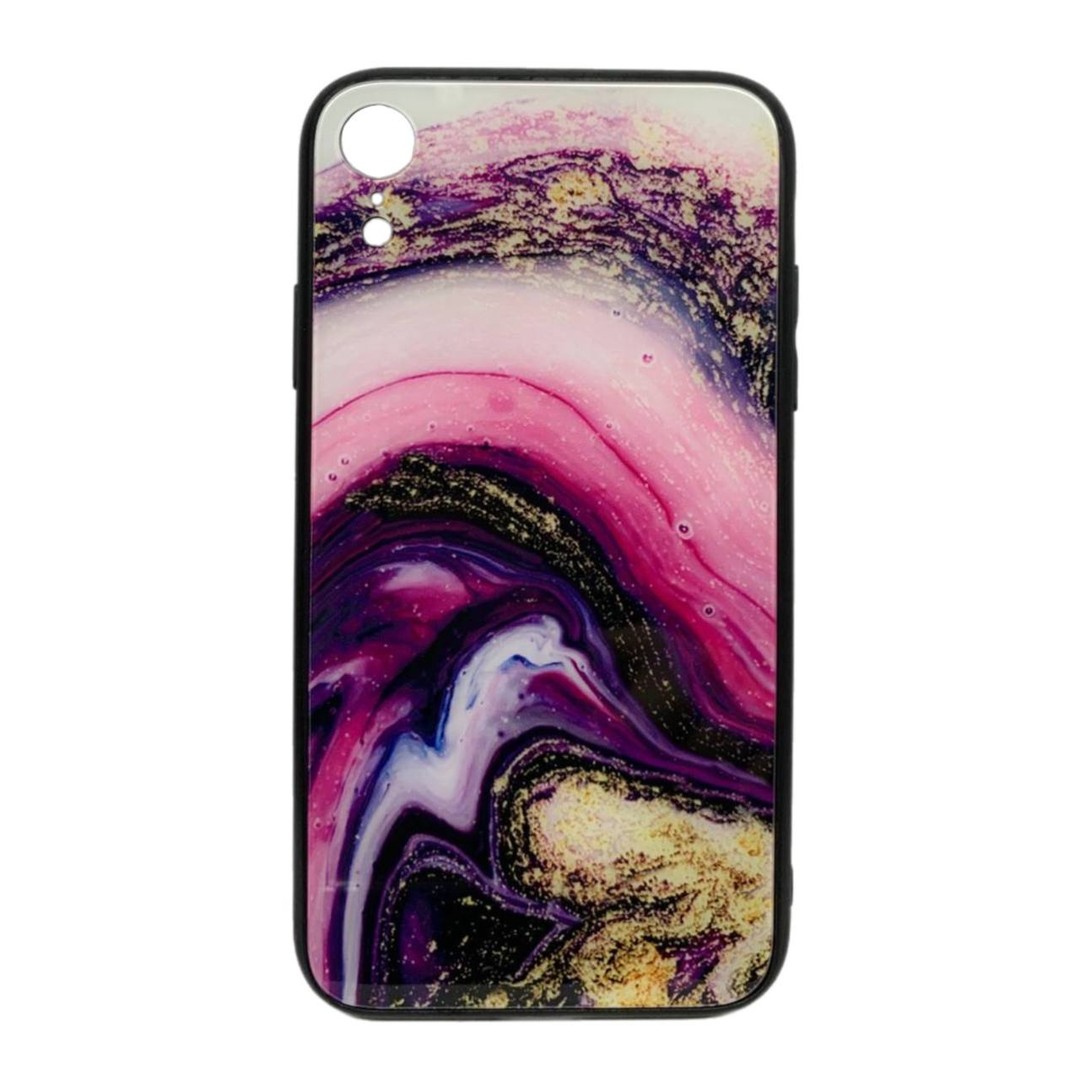 Накладка Marble Glass для IPhone Xr (7)-0