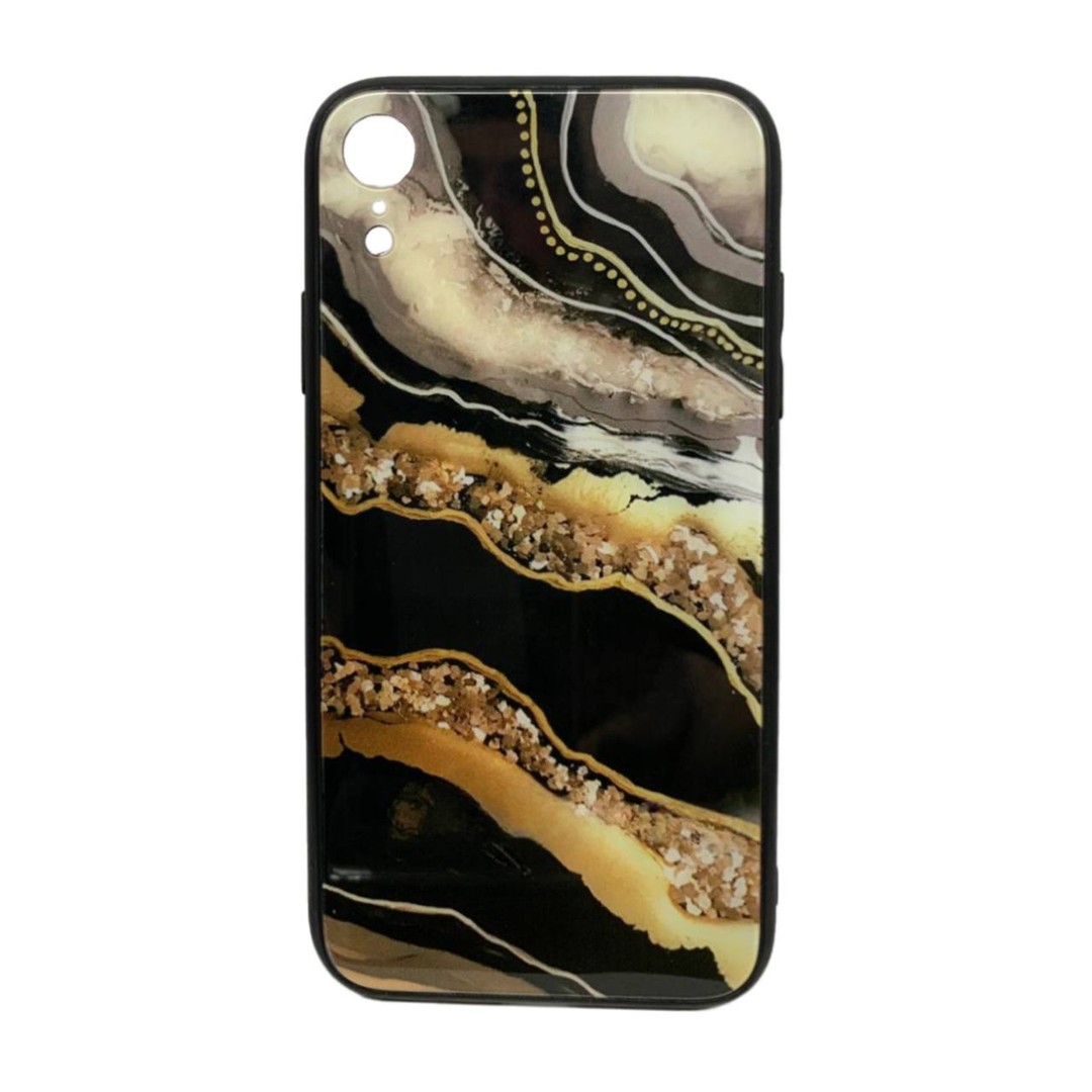 Накладка Marble Glass для IPhone Xr (8)-0