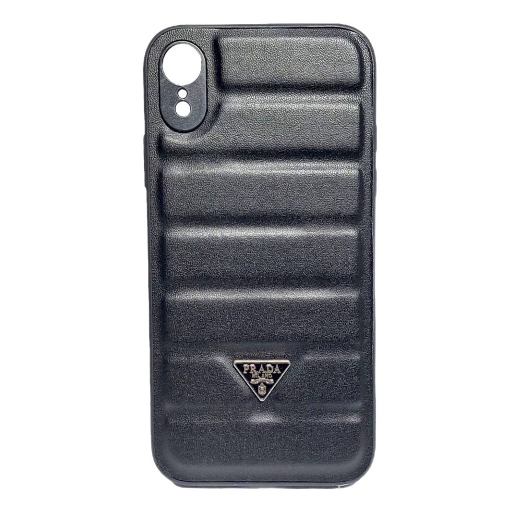 Накладка Prada для iPhone Xr (Black)-0