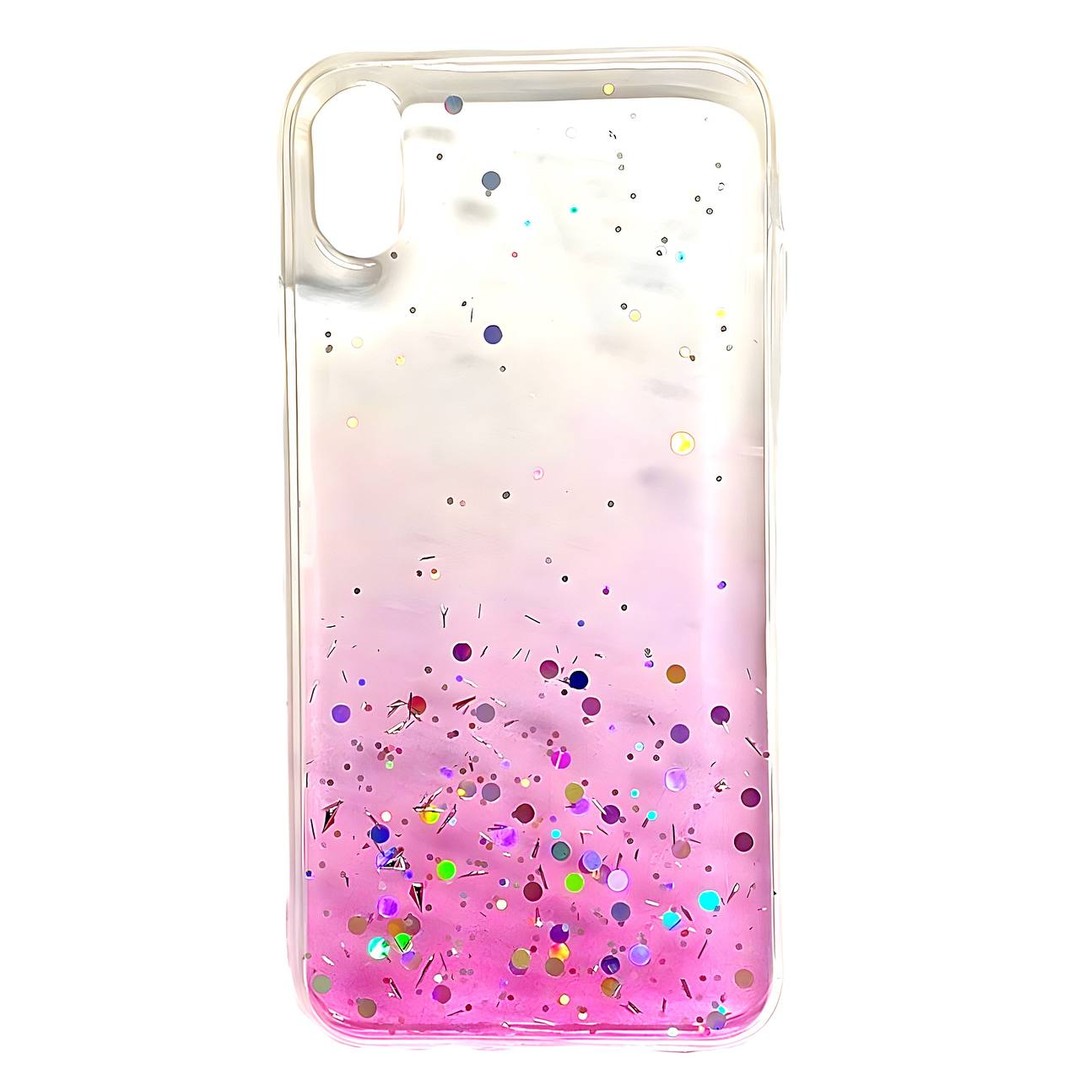 Накладка Crystal Shine для Iphone XR Pink-0