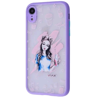 WAVE Cartoon Case  iPhone Xr (girly lifestyle)-0