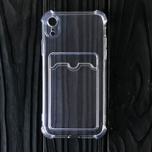 Накладка WXD Space Card Pocket для Iphone Xr (силікон)-0