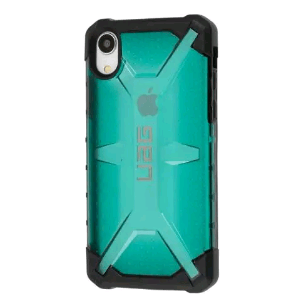 Накладка UAG для iPhone XR (Прозорий, зелений)-0