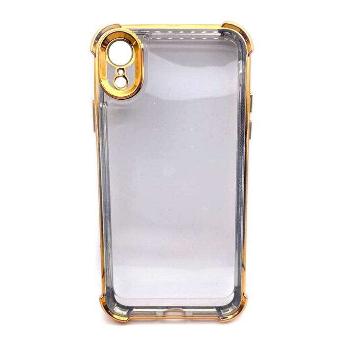 Накладка WXD Electroplated Side Colors для Iphone Xr (Золота)-0