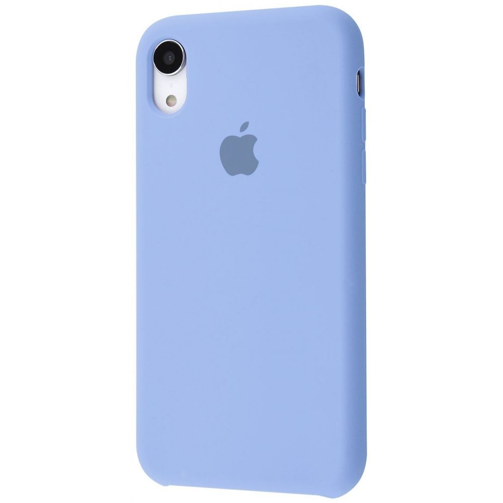 Silicone Case (AA) для iPhone XR (6.1") (Lilac Cream)-0