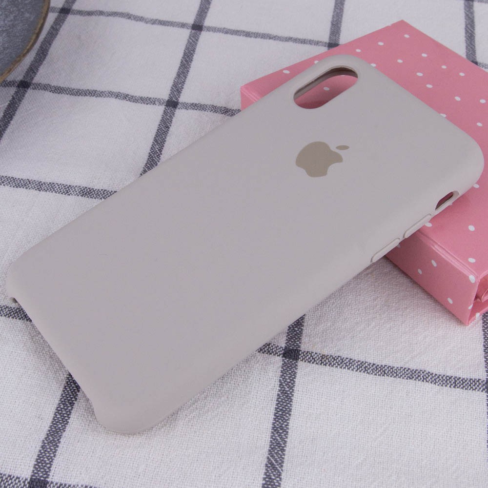 Silicone Case (AA) для iPhone XR (6.1")  (Stone)-1
