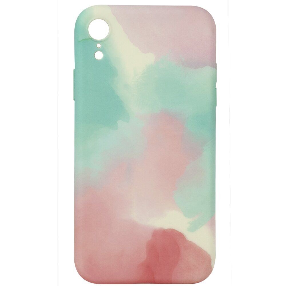 Накладка Mix Color для iPhone XR (Pink-Blue)-0
