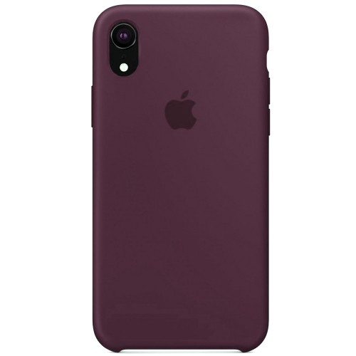 Silicone Case (AA) для iPhone XR (6.1") (Grape)-0