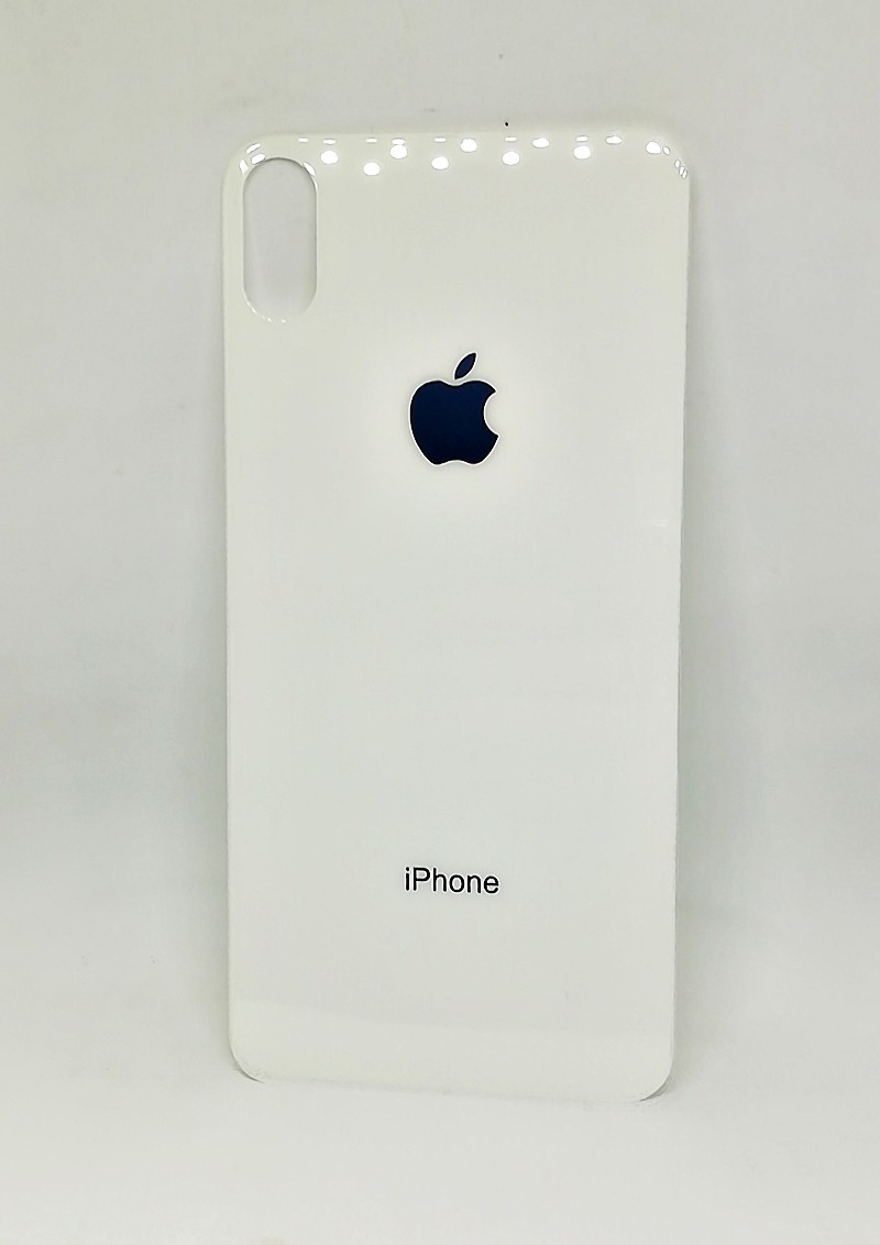 Захисне скло Back Glass iPhone Xs Max біле-0
