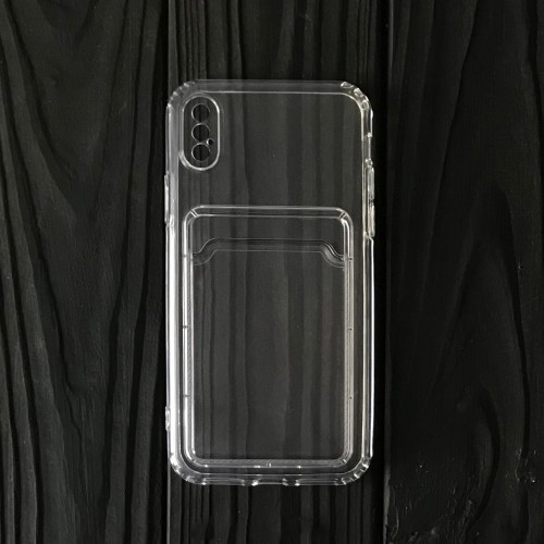 Накладка Space Card Pocket для Iphone Xs Max (силікон)-0
