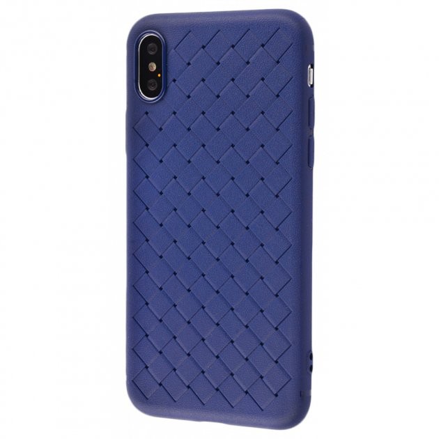 Накладка BV для Iphone Xs Max синя-0