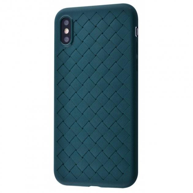 Накладка BV для Iphone Xs Max зелена-0
