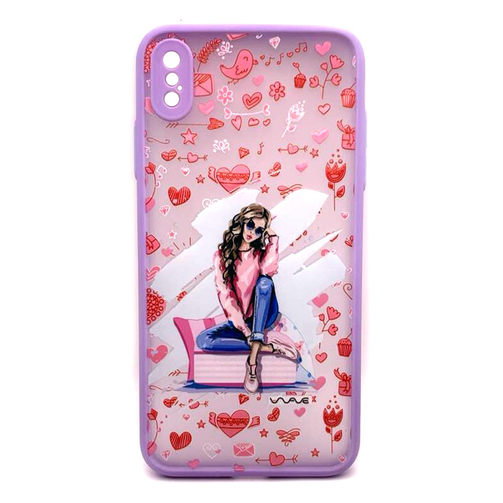 WAVE Cartoon Case  iPhone Xs Max  (heart overload)-0