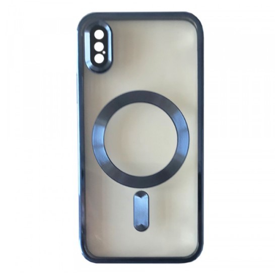 Накладка SHINING Camera MagSafe для iPhone X/Xs Light blue-0