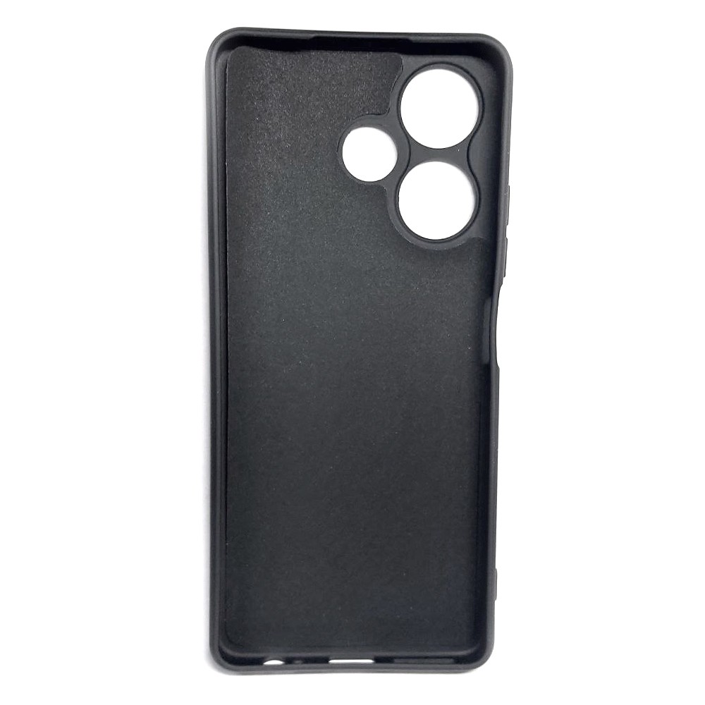 Silicone Cover Full Camera without Logo (A) для Infinix Hot 30 (Black)-1