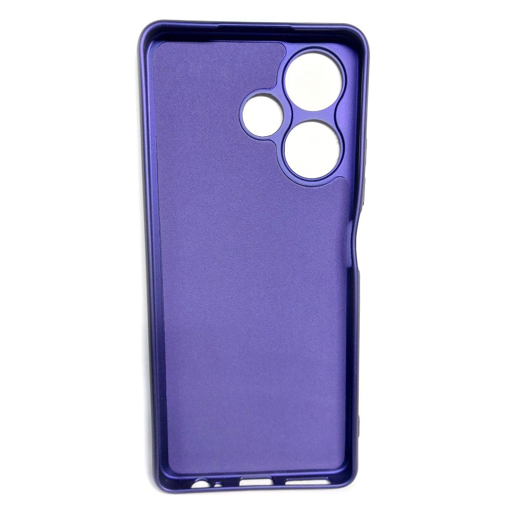 Silicone Cover Full Camera without Logo (A) для Infinix Hot 30 (Ultra purple)-1