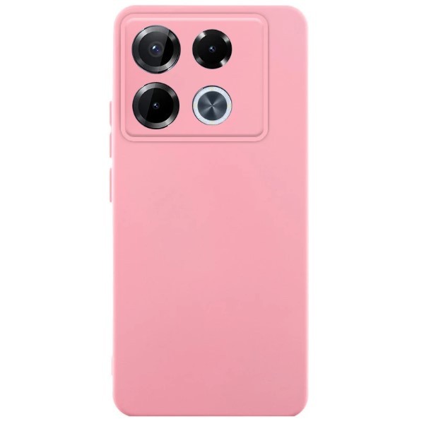 Silicone Case Full Camera для Infinix Note 40 Pro 4G Pink-0
