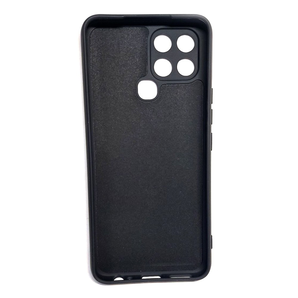 Silicone Cover Full Camera without Logo (A) для Infinix Smart 6 (Black)-1