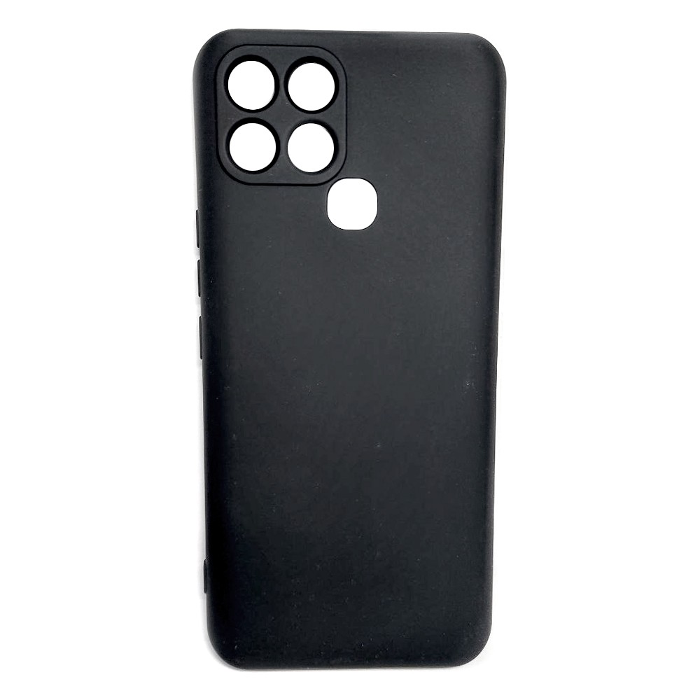 Silicone Cover Full Camera without Logo (A) для Infinix Smart 6 (Black)-0