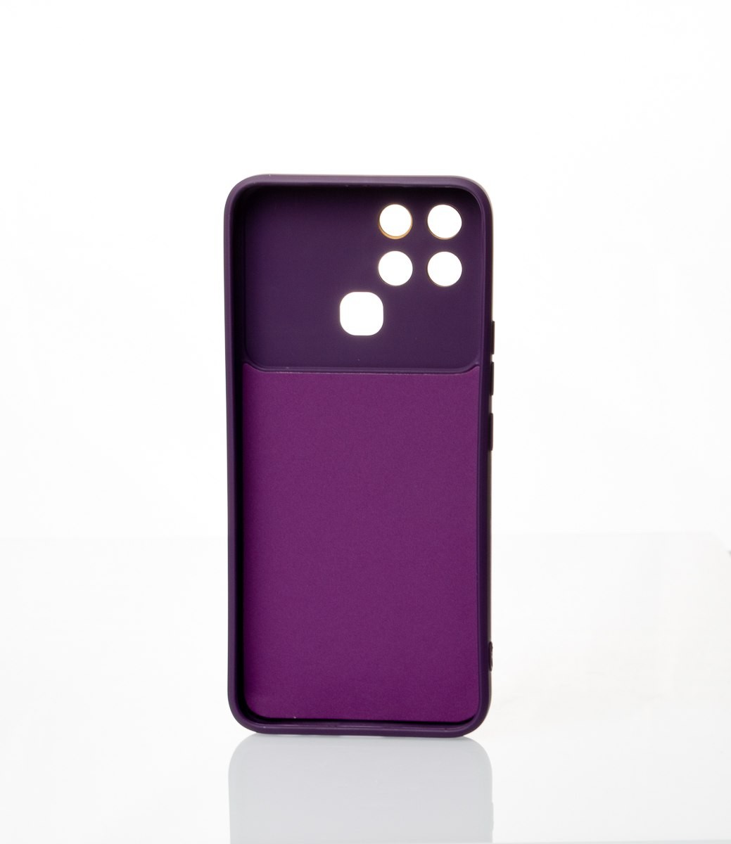 Накладка CAMERA PROTECTION для Infinix Smart 6  (фіолетова)-1