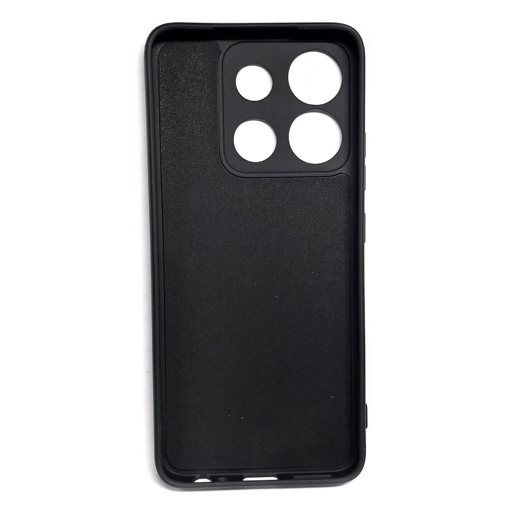 Silicone Cover Full Camera without Logo (A) для Infinix Note 30 Pro (Black)-1