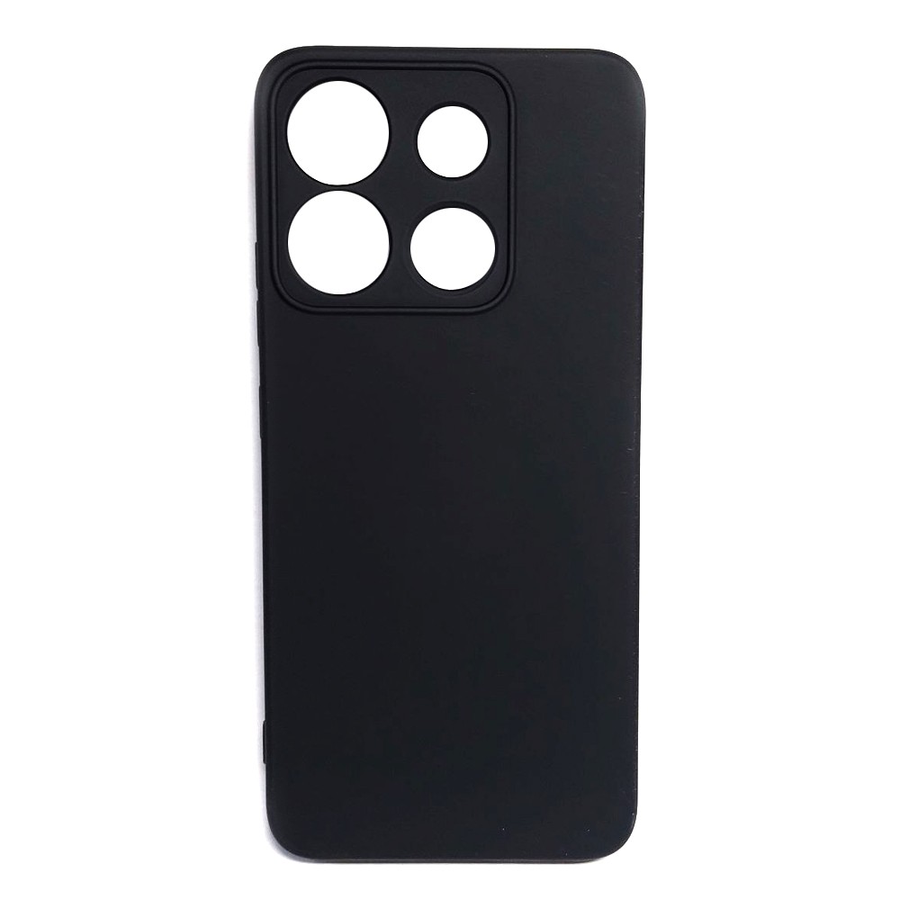 Silicone Cover Full Camera without Logo (A) для Infinix Note 30 Pro (Black)-0