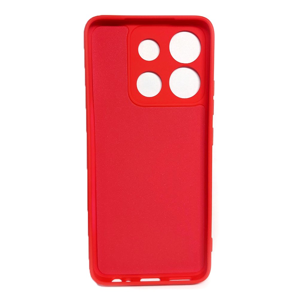 Silicone Cover Full Camera without Logo (A) для TECNO Spark Go 2023 (BF7n)/ Pop 7 (BF6)/ Infinix Smart 7 (X6515) / 7 HD (X6516)  (Red)-1