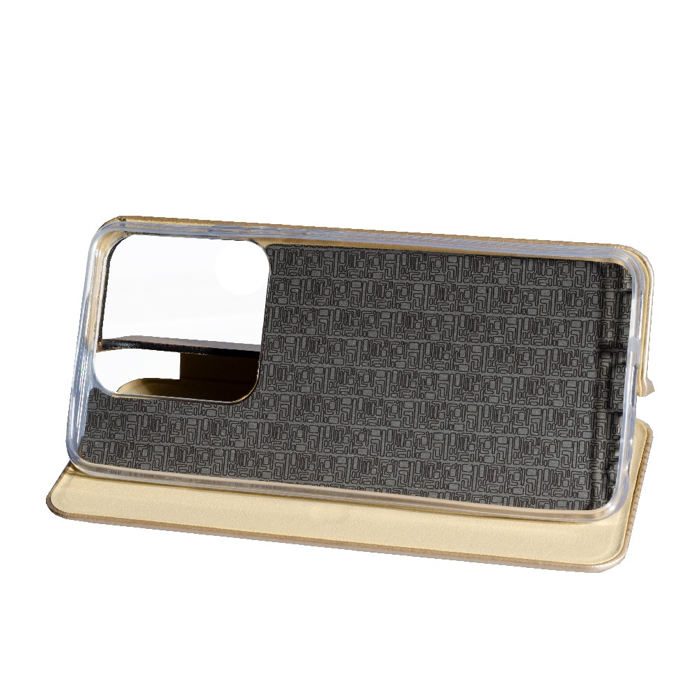 Книжка Premium New для TECNO Spark Go 2023 (BF7n)/ Pop 7 (BF6)/ Infinix Smart 7 (X6515) / 7 HD (X6516)  золота-3