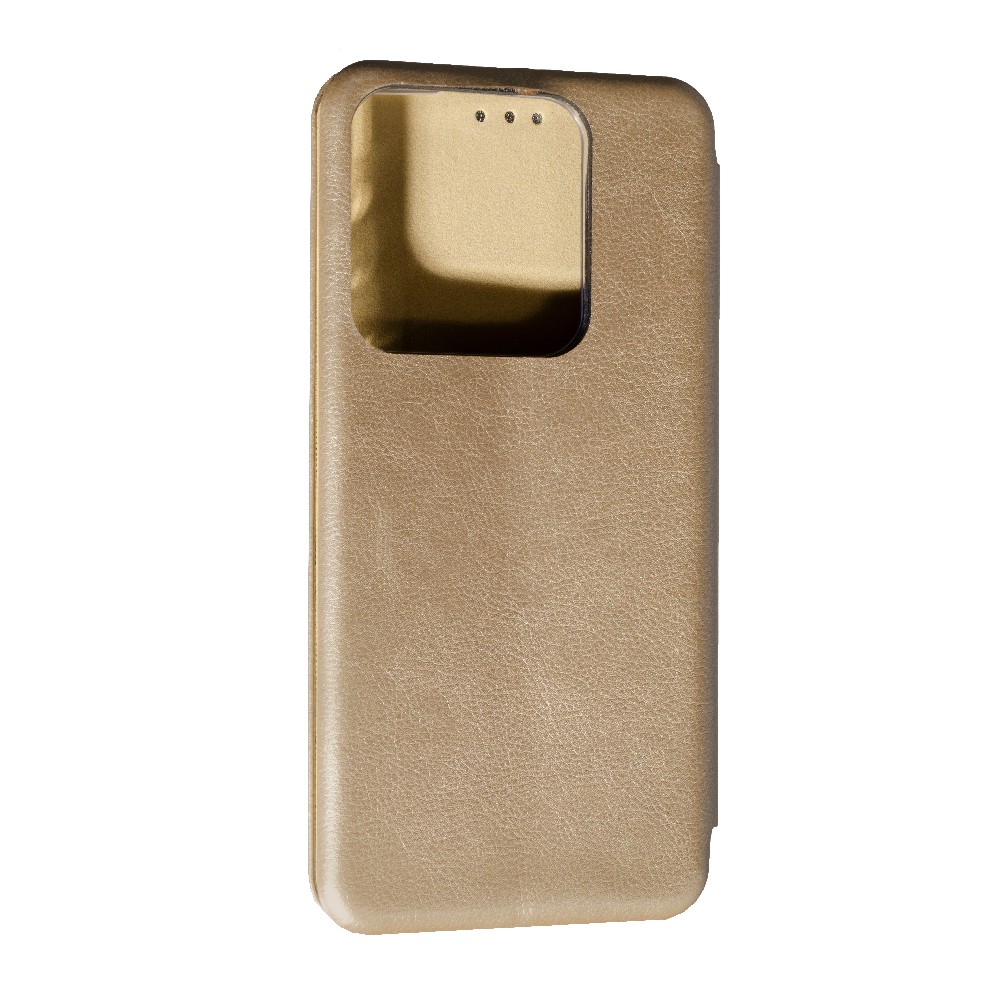 Книжка Premium New для TECNO Spark Go 2023 (BF7n)/ Pop 7 (BF6)/ Infinix Smart 7 (X6515) / 7 HD (X6516)  золота-1