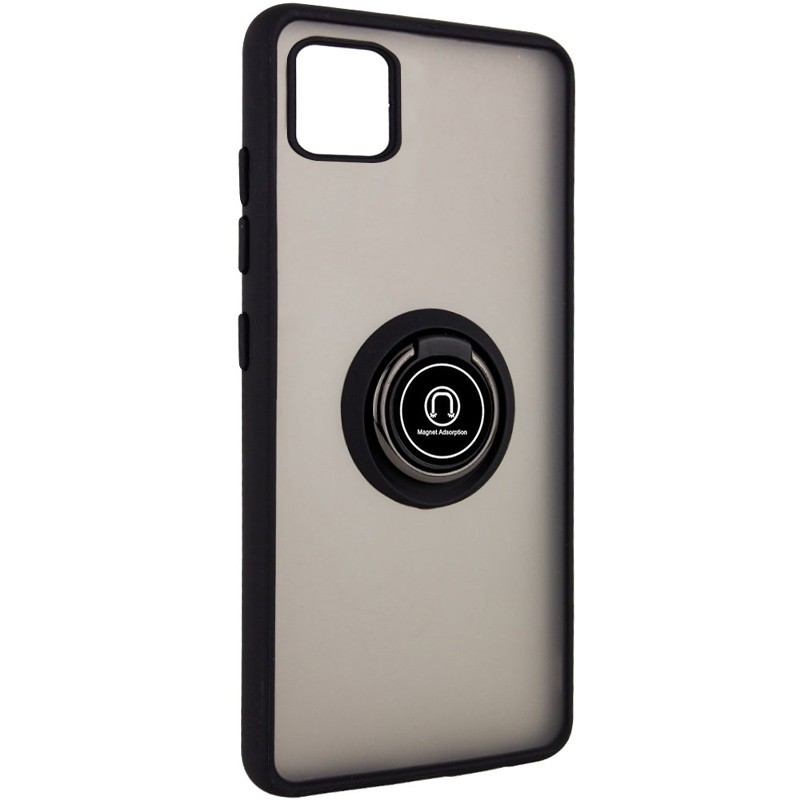Чохол Deen ColorEdgingRing для Realme C11 чорний-0