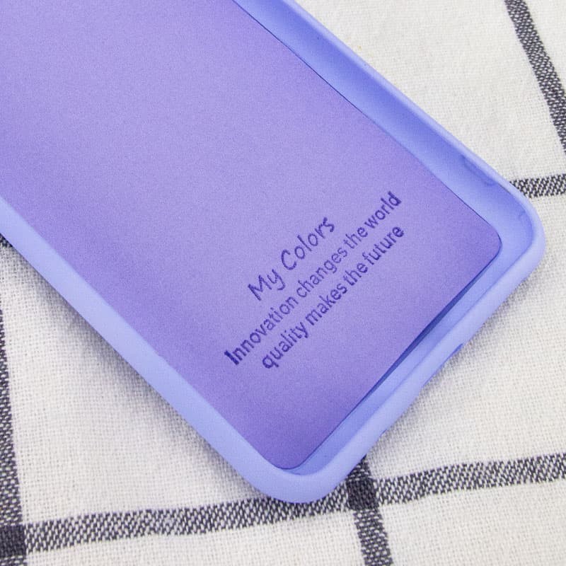 Silicone Cover My Color Full Camera (A) для Samsung A12 / M12 (Dasheen)-2