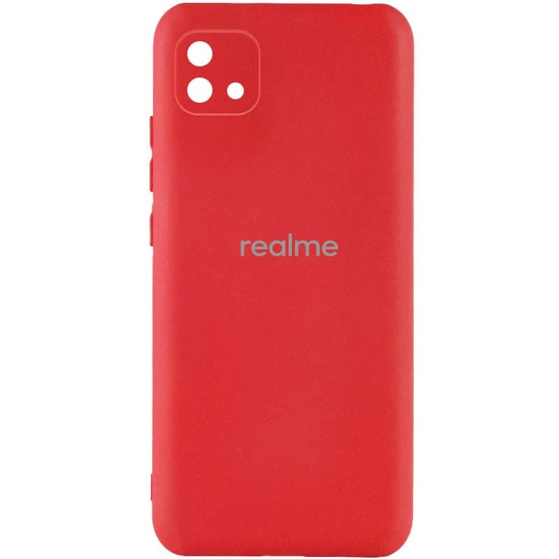 Silicone Cover My Color Full Camera (A) для Realme C11 (2021) / C20 (Red)-0