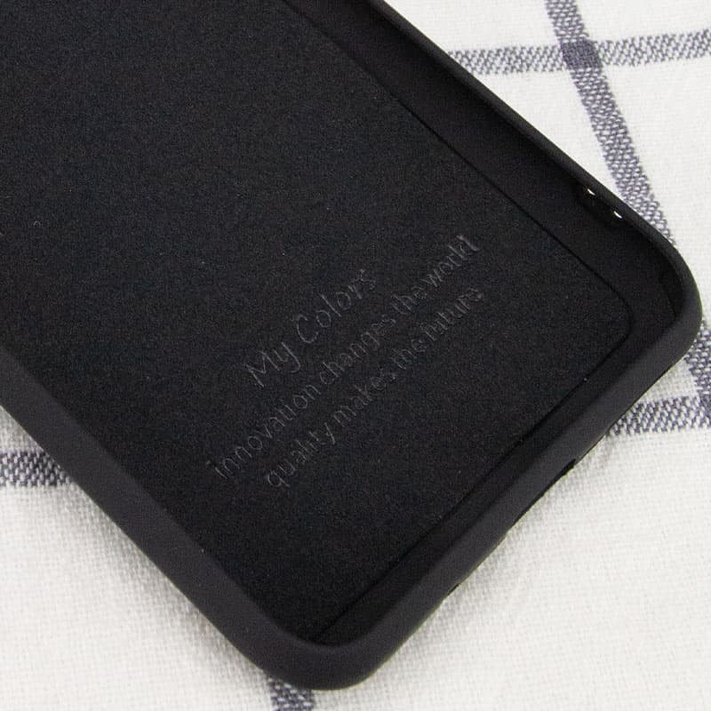 Silicone Cover My Color Full Camera (A) для ZTE A7 2020 (Black)-2