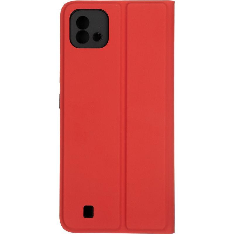 Книжка Shell Case для Realme C11 2021 червона-1