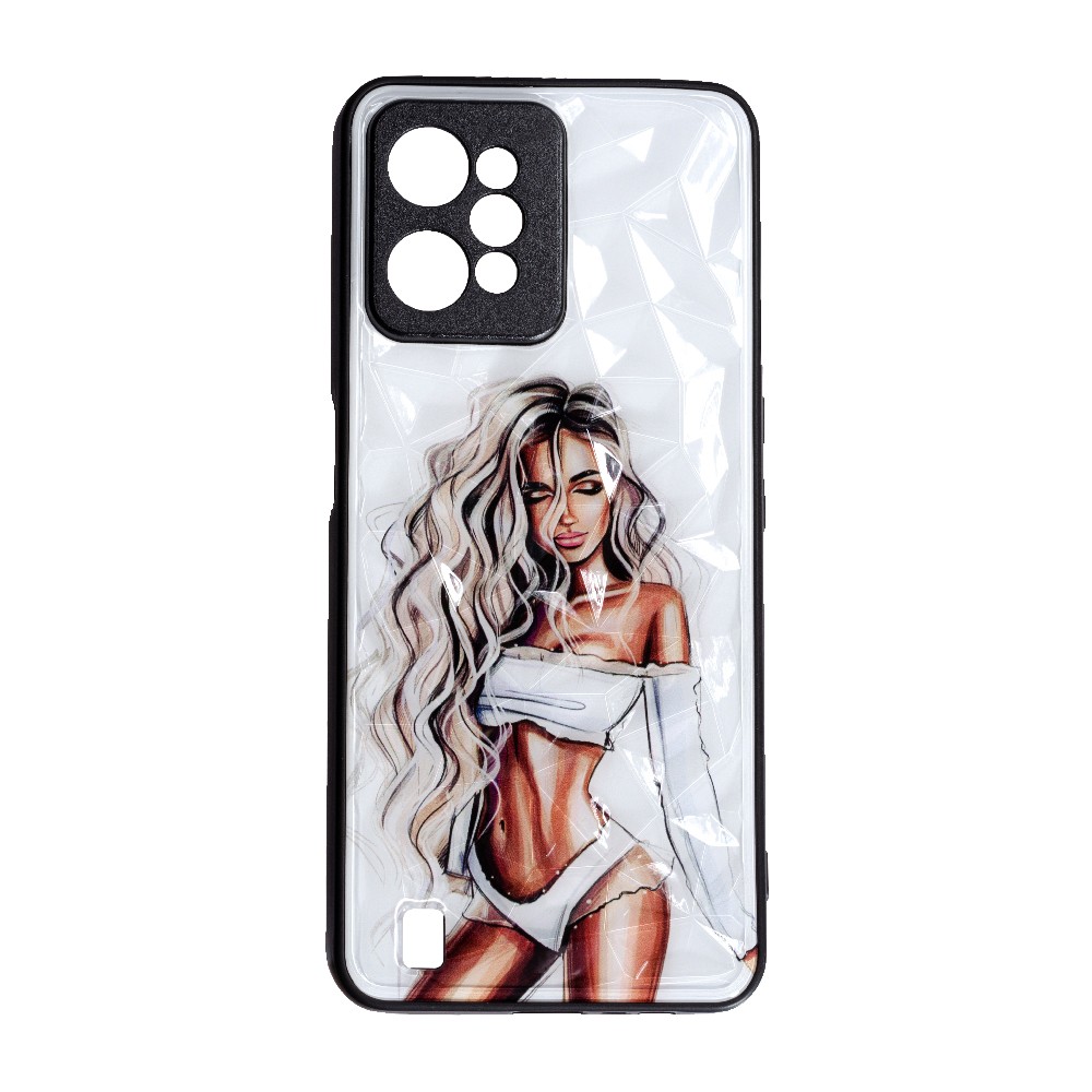 Накладка Ladies Camera для Realme C31 Girl white-0