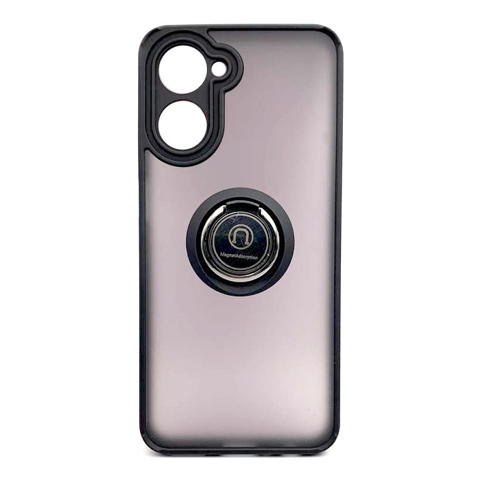 Накладка Totu Gingle Ring для Realme 10 4G чорна-0