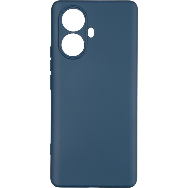Silicone Cover Full Camera without Logo (A) для Realme 10 Pro Plus (Dark blue)-0