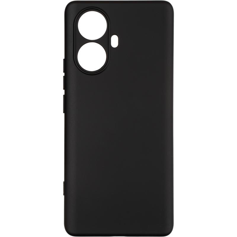 Silicone Cover Full Camera without Logo (A) для Realme 10 Pro Plus (Black)-0
