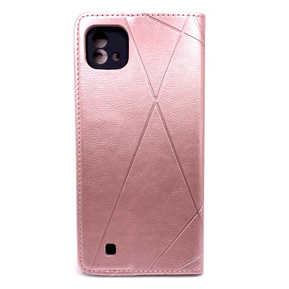 Книжка Business для Realme C11 (2021) рожева-1