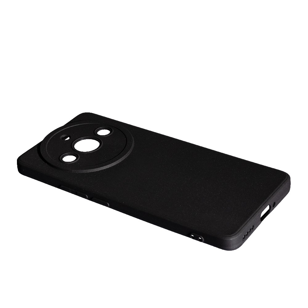 Накладка Silicone case SMTT для Realme 11 Pro / 11 Pro Plus (Black)-1
