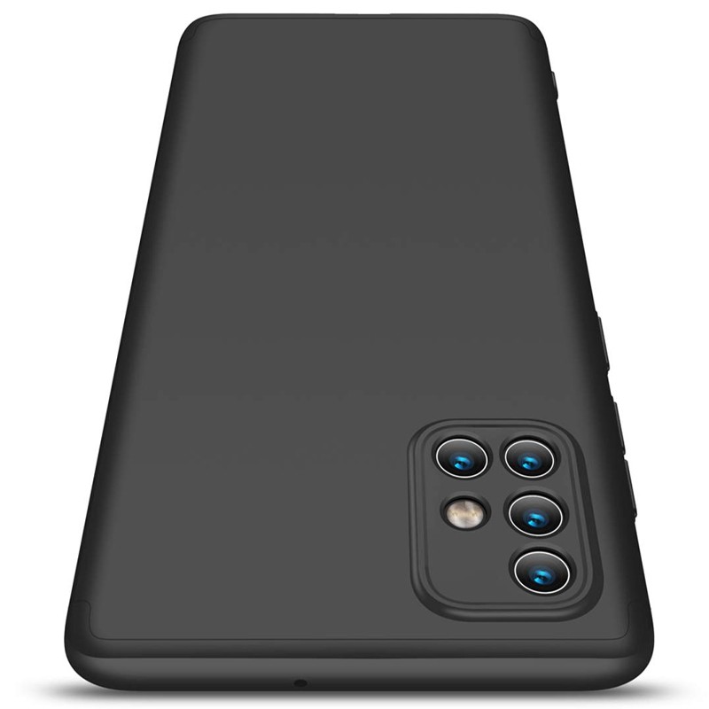 Пластикова накладка GKK LikGus для Samsung A51 (Чорний)-1