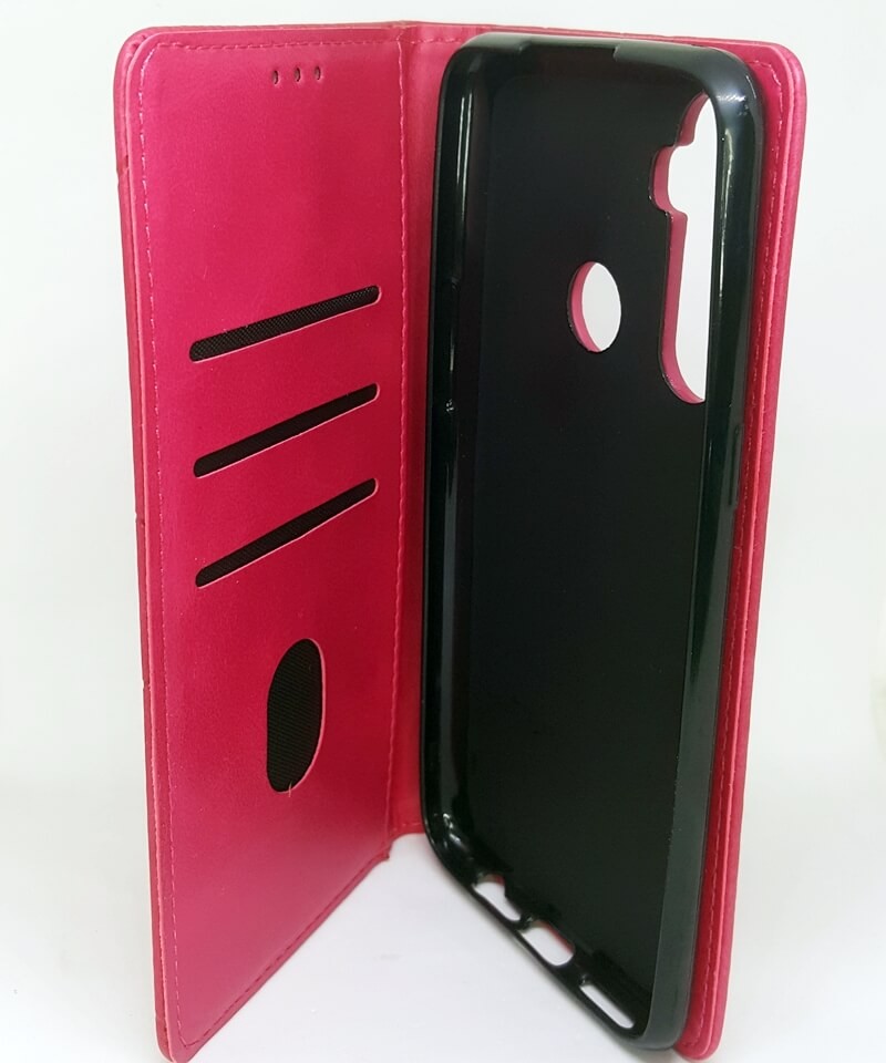 Книжка Business для Realme 5 / 6i / C3 малинова-2