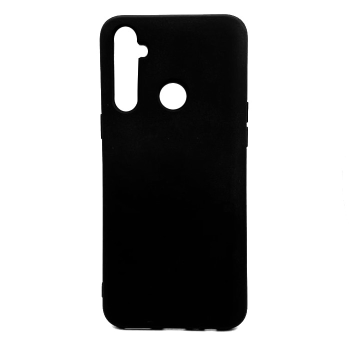 Silicone Cover Full Protective (A) для Realme 5 / C3/6i Чорний-0
