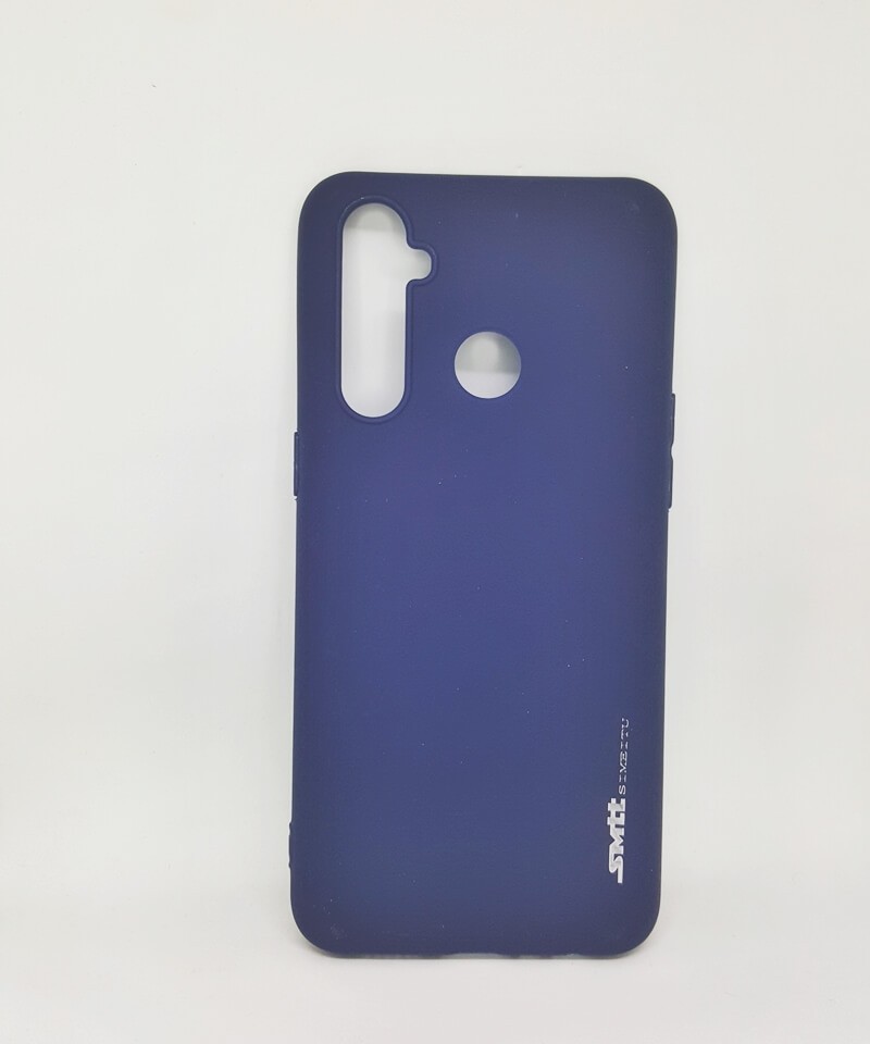 Накладка Smitt для Realmi 5 Pro синя-0