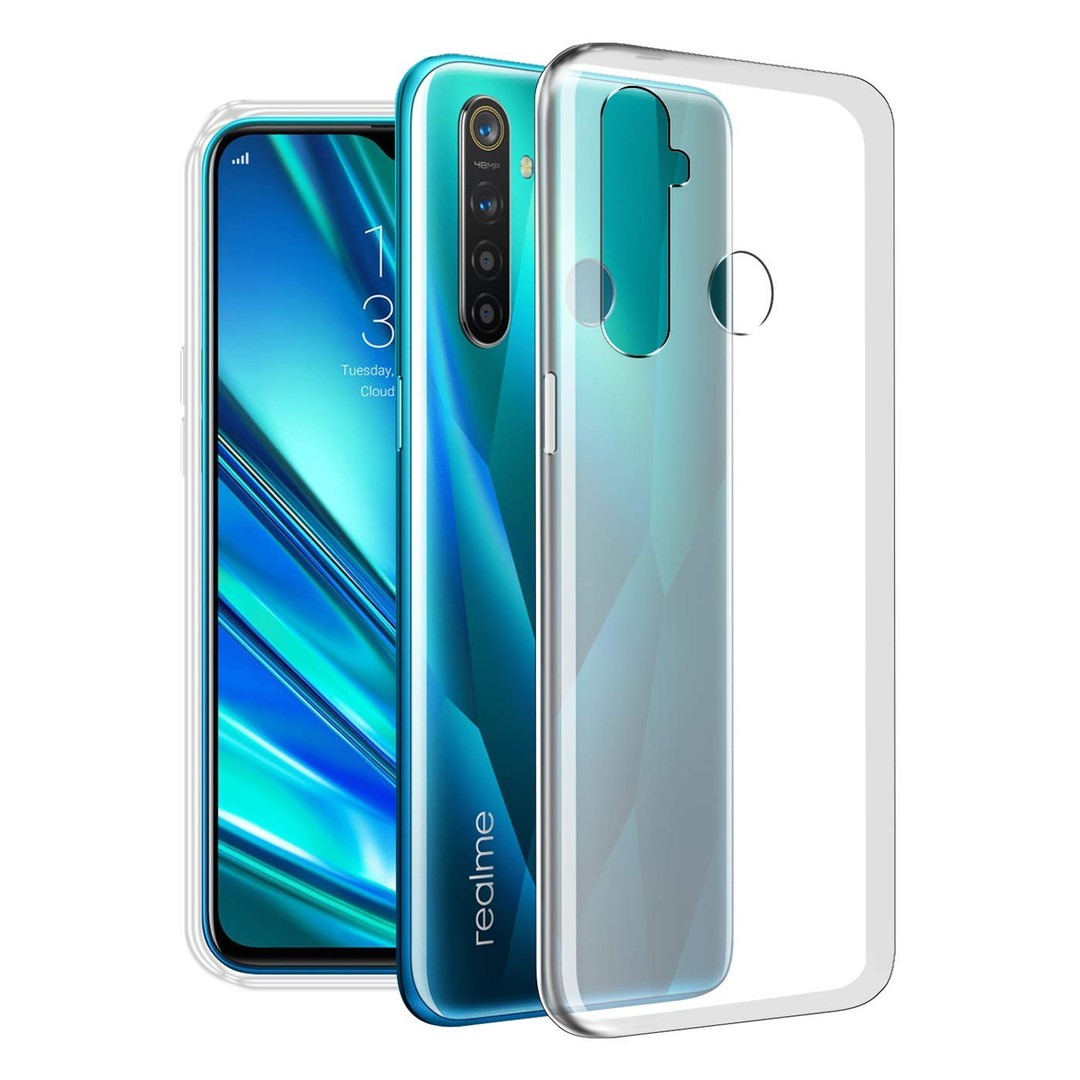 Накладка Getman для Realme 5 прозорий силікон-0